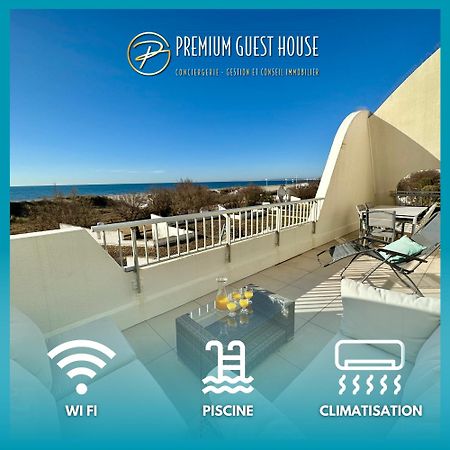 Pgh N5-25M De La Plage, Vue Mer, Piscine, Parking Ла-Гранд-Мот Экстерьер фото